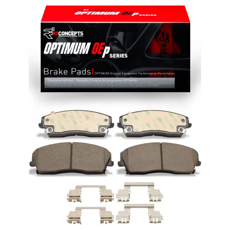 R1 2005-2023 Chrysler 300 Front R1 Optimum Oe Pads & Hardware Kit 1