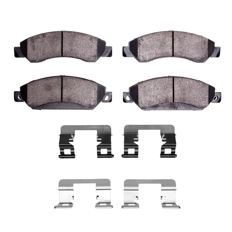 R1 05-08 Cadillac Escalade Front Performance Off-Road/Tow Brake Pads & Hardware Kit 1