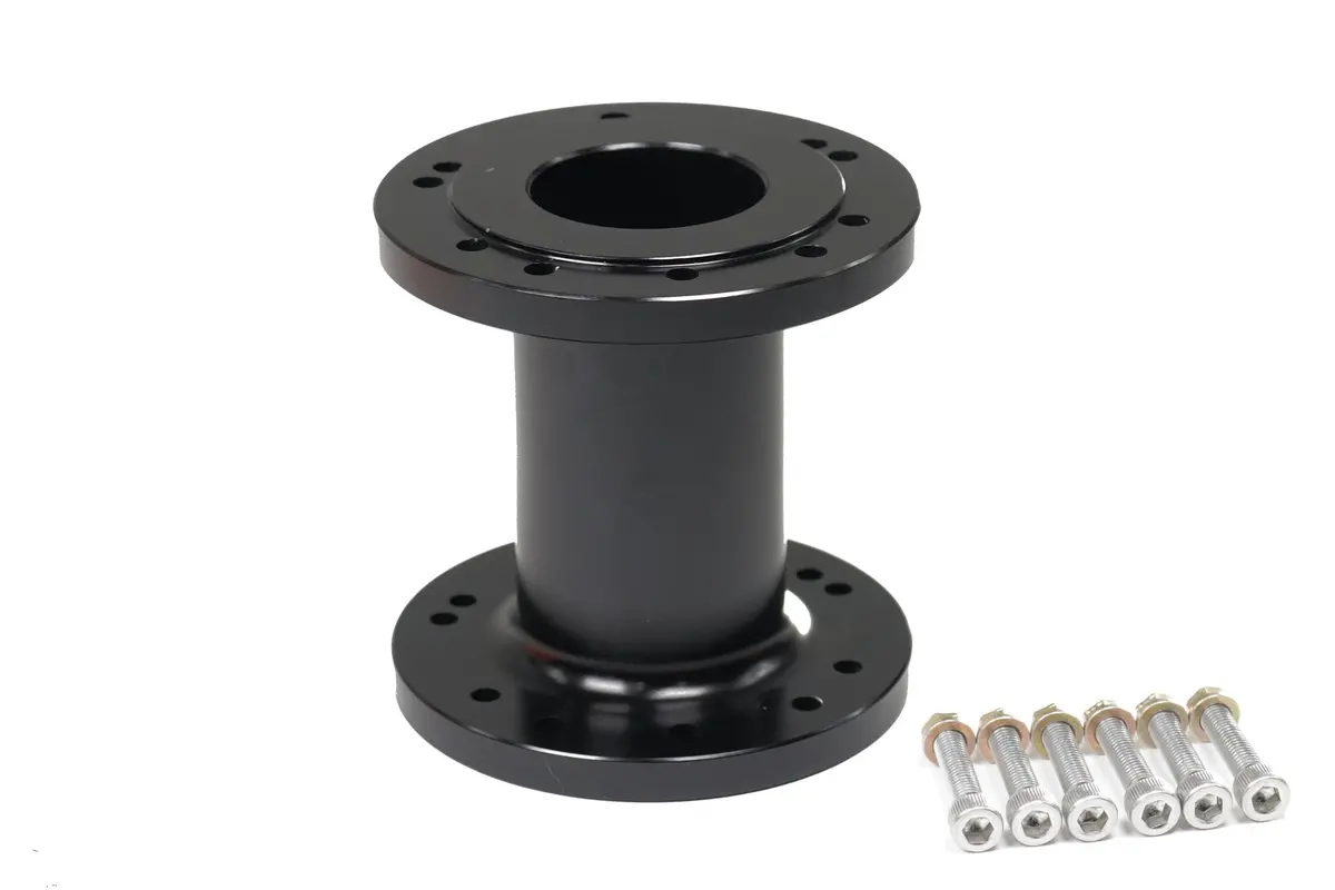 Steering Column Extension 3.5" For 5 Or 6 Bolt Steering Wheels And Quick Disconnect 1