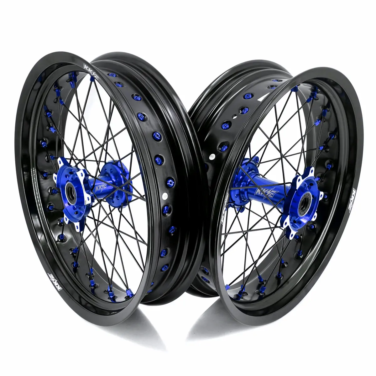 Kke Factory Stock Kke 3.5/4.25*17" Electric Supermoto Wheels Rim Fit For Surron Ultra Bee 2023-2025 Blue 1