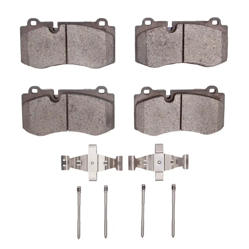 R1 07-14 Mercedes-Benz S450 Front Euro Ceramic Pads & Hardware Kit 1