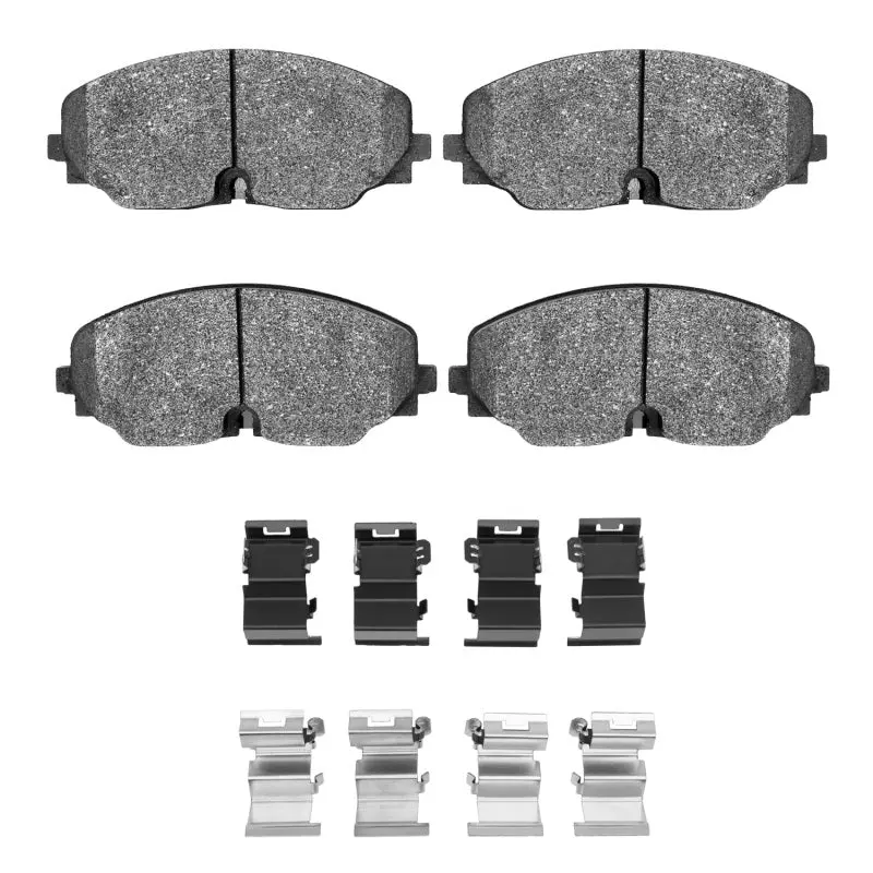 R1 2018-2025 Volkswagen Atlas Front R1 Euro Ceramic Pads & Hardware Kit 1