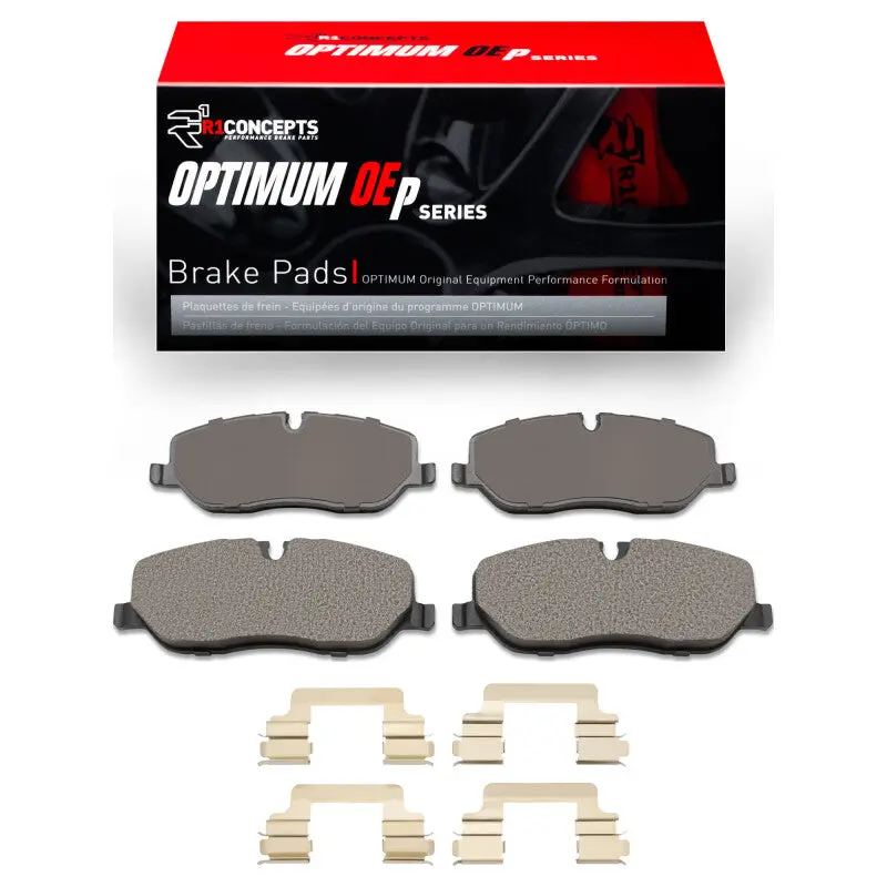 R1 2005-2009 Land Rover Range Rover Front R1 Optimum Oe Pads & Hardware Kit 1