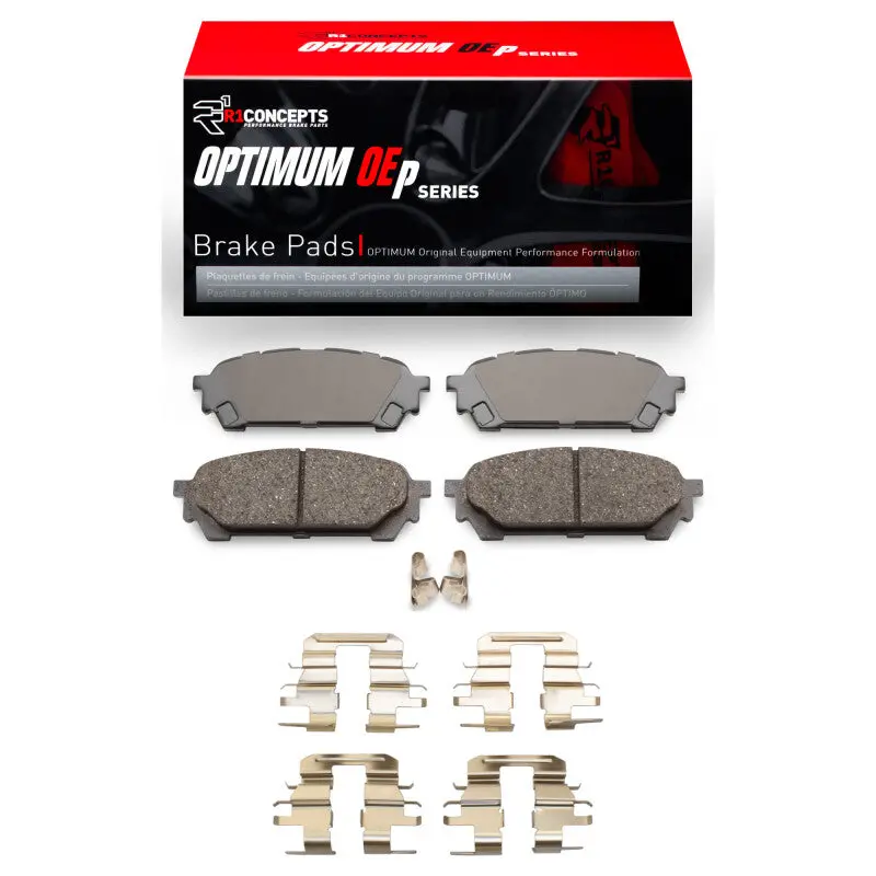 R1 2003-2008 Saab 9-2X Rear R1 Optimum Oe Pads & Hardware Kit 1