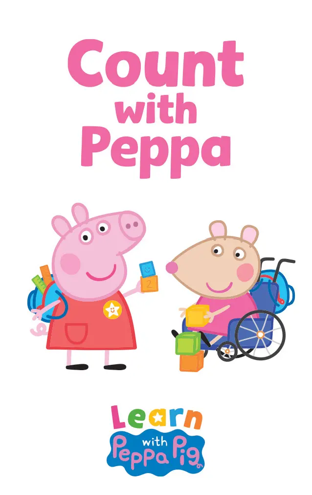 Learn With Peppa Pig: Count With Peppa Us 1