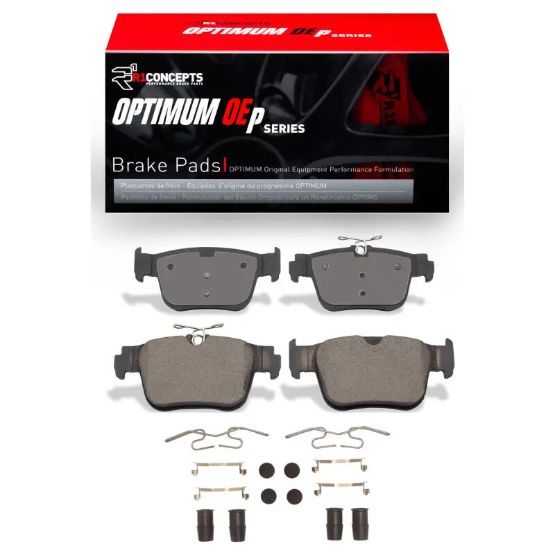 R1 2020-2025 Audi S3 (Usa/Canada) Rear R1 Optimum Oe Pads & Hardware Kit 1