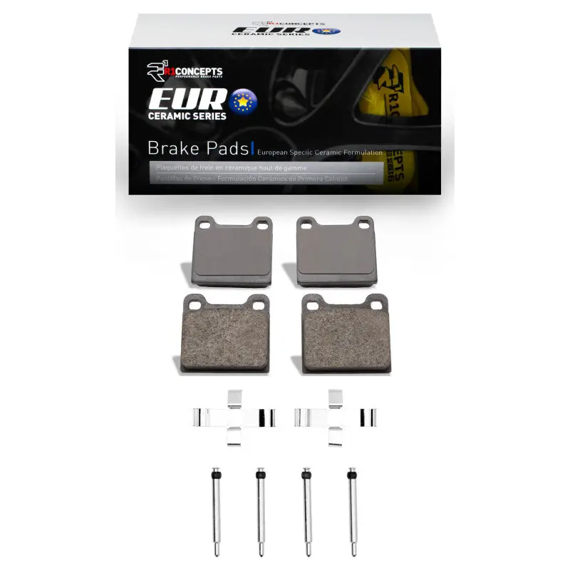 R1 1961-1991 Mercedes-Benz 300Sd Front/Rear R1 Euro Ceramic Pads & Hardware Kit 1