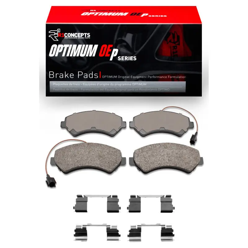 R1 14-22 Ram Promaster 3500 Front Optimum Oe Pads & Hardware Kit 1