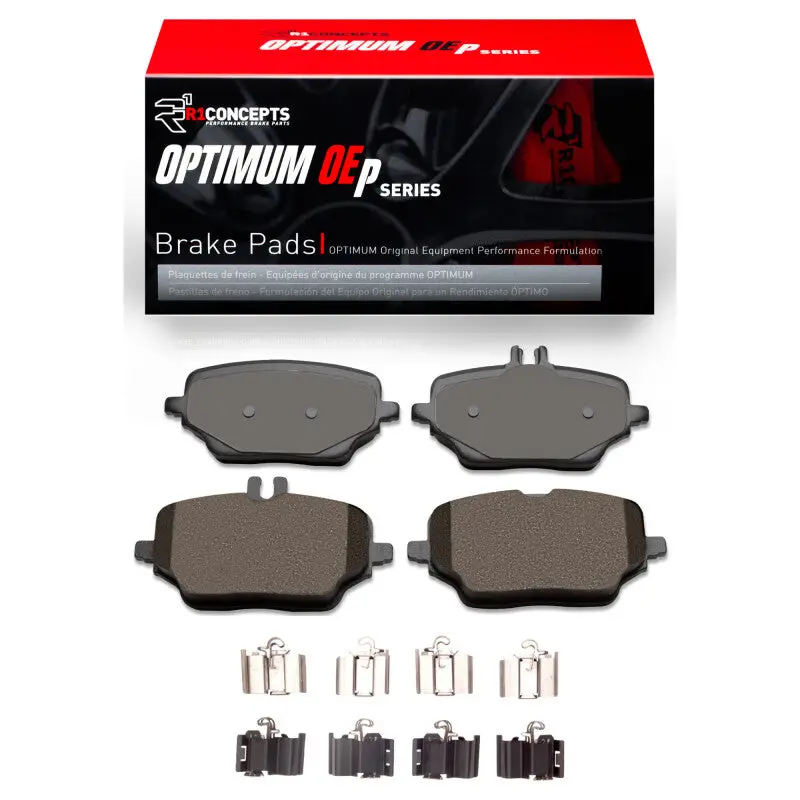 R1 2020-2023 Mercedes-Benz Gle350 Rear R1 Optimum Oe Pads & Hardware Kit 1