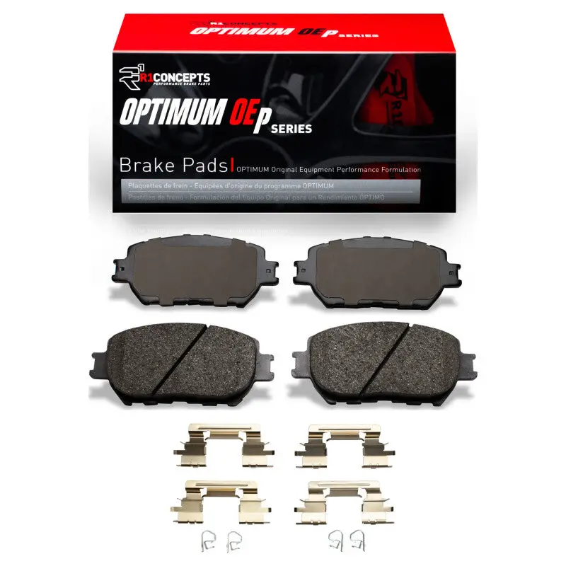 R1 2002-2006 Toyota Camry Front R1 Optimum Oe Pads & Hardware Kit 1