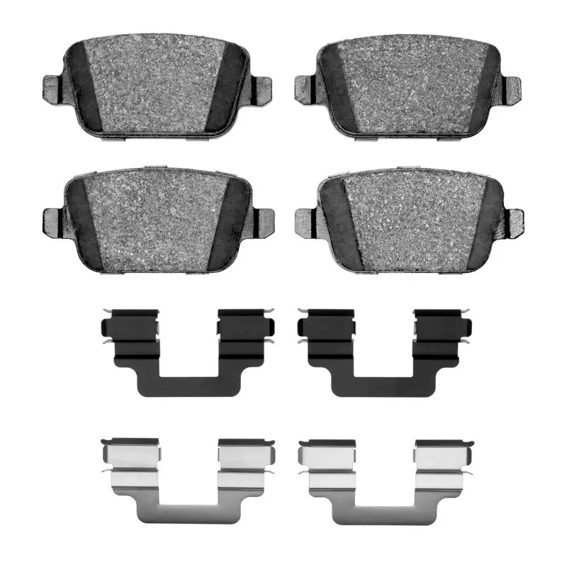 R1 08-12 Land Rover Lr2 Rear Semi Met Pads & Hardware Kit 1