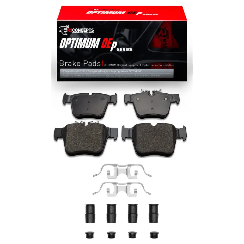R1 2016-2023 Mercedes-Benz Glc43 Amg Rear R1 Optimum Oe Pads & Hardware Kit 1