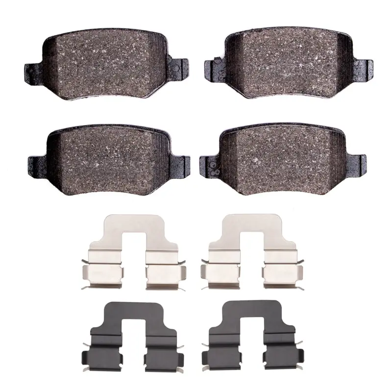 R1 01-11 Mercedes-Benz B200 Rear Semi Met Pads & Hardware Kit 1