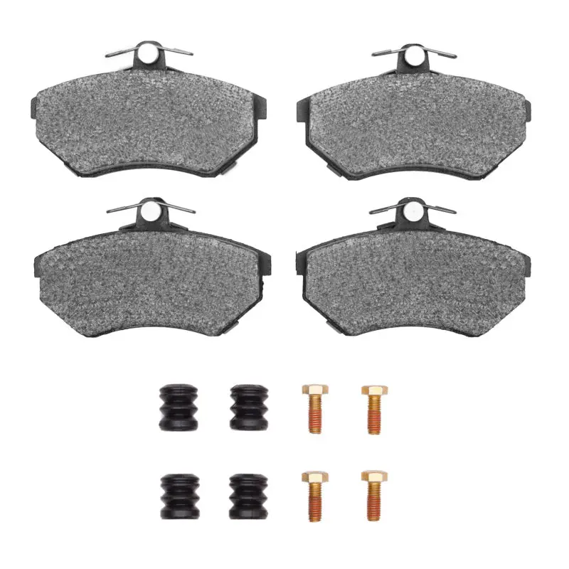 R1 80-96 Audi 90 Front Semi Met Pads & Hardware Kit 1
