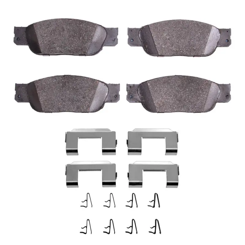 R1 00-02 Jaguar S-Type Front Optimum Oe Pads & Hardware Kit 1
