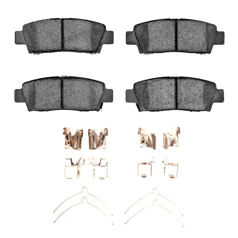 R1 95-99 Toyota Avalon Rear Optimum Oe Pads & Hardware Kit 1