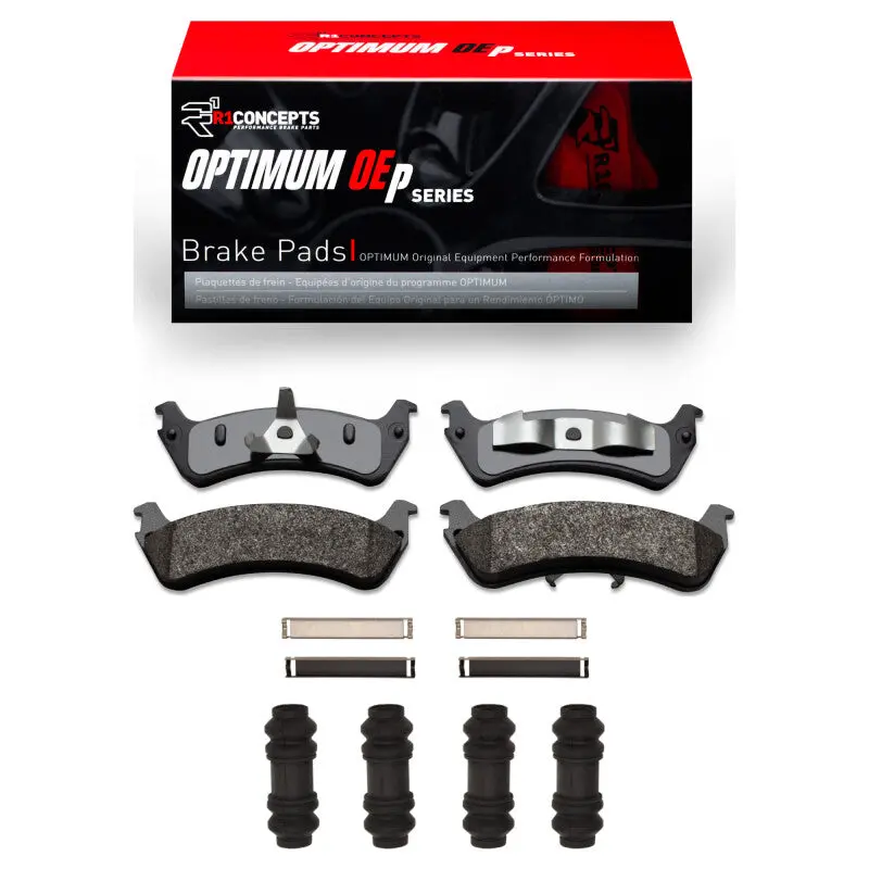R1 95-02 Ford Explorer Rear Optimum Oe Pads & Hardware Kit 1