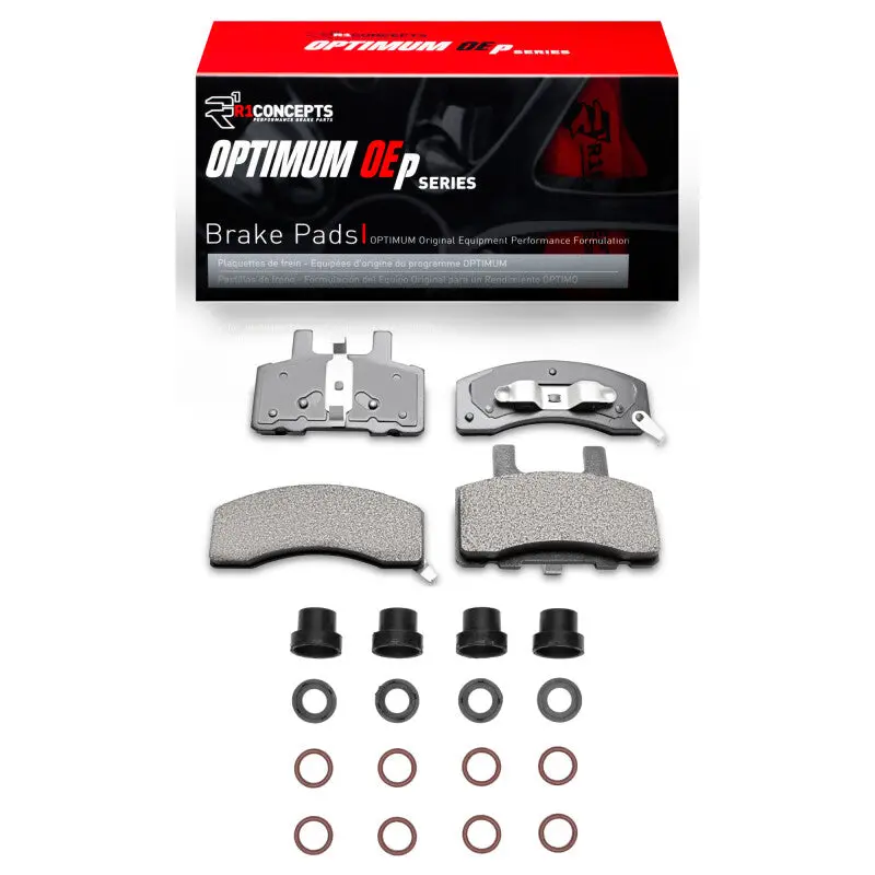 R1 88-02 Chevrolet C2500 Front Optimum Oe Pads & Hardware Kit 1