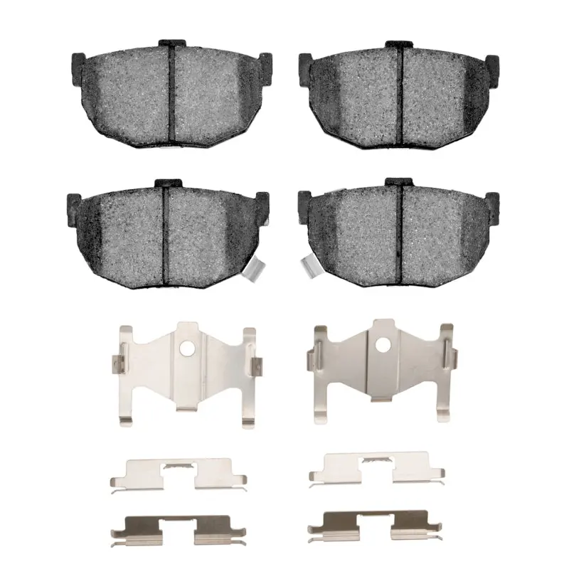 R1 84-84 Nissan Maxima Rear Optimum Oe Pads & Hardware Kit 1