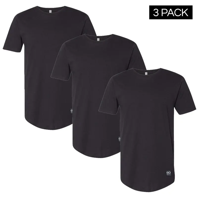 80Eighty® Patch 2.0 Long Body Black 3 Pack 1
