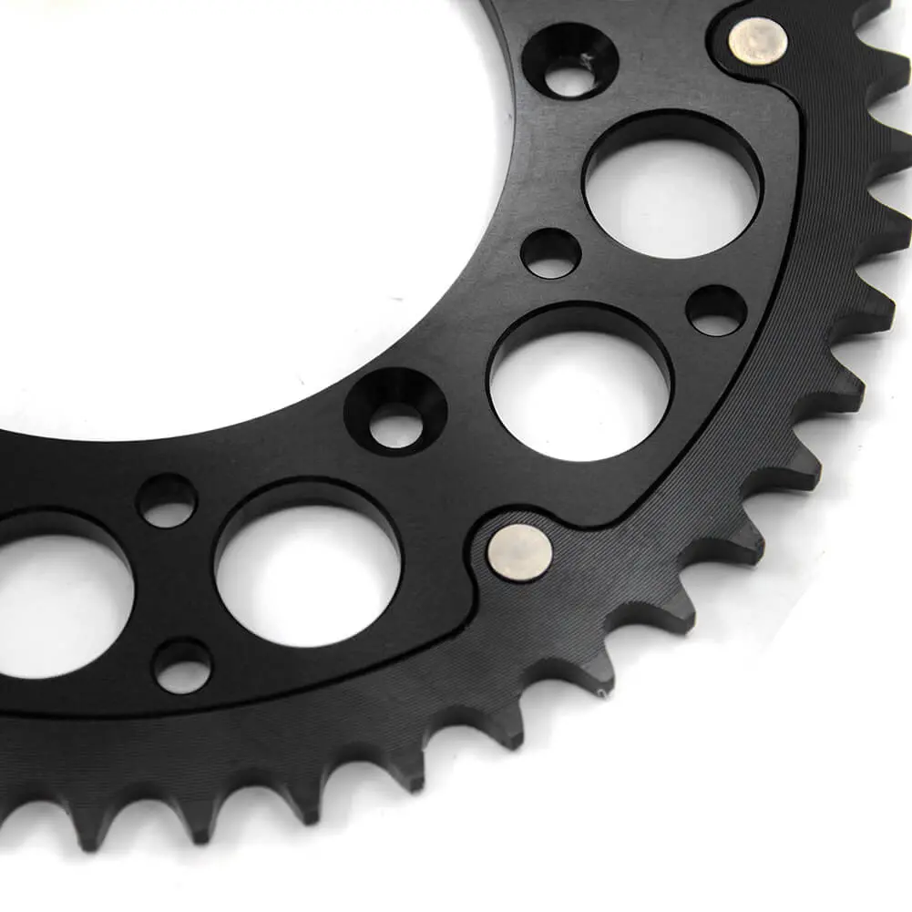 Kke 44T/48T/49T/50T/51T Black Sprocket For Suzuki Rmz250 Rmz450 Drz400s Drz400sm 3
