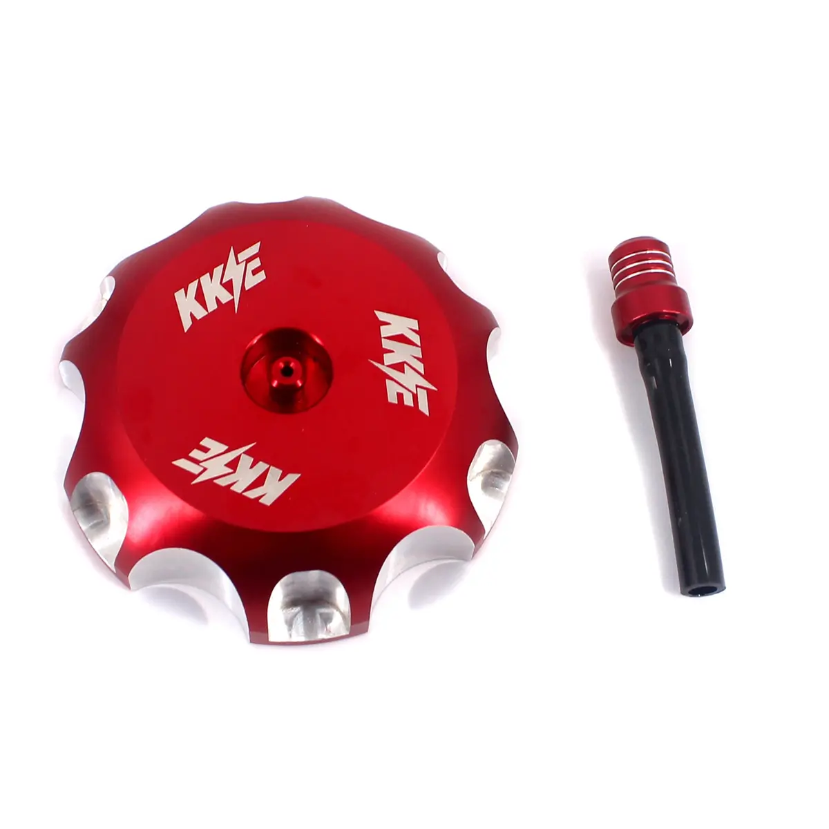 Kke Gas Cap Compatible With Honda Crf250x Crf250r Crf450r Crf450x Xr650l Xr650r Red/Blue/Black/Silver Available 2