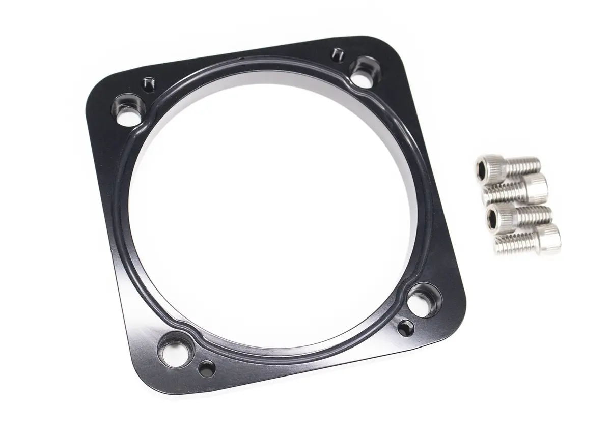 Ford 102Mm To Ls 102Mm 4 Bolt Icon Throttle Body Adapter Plate 38-10002 1