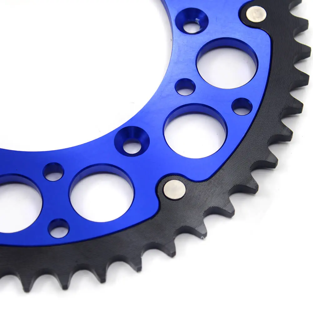 Kke Blue Rear Sprocket For Suzuki Drz400 Drz400e Drz400s Drz400sm 3