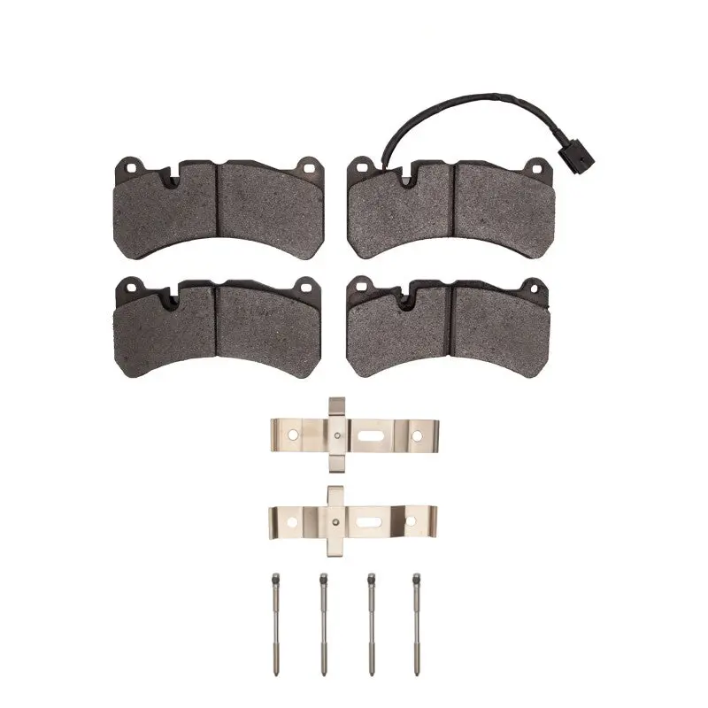 R1 2014-2024 Maserati Ghibli Front R1 Ceramic Pads & Hardware Kit 1