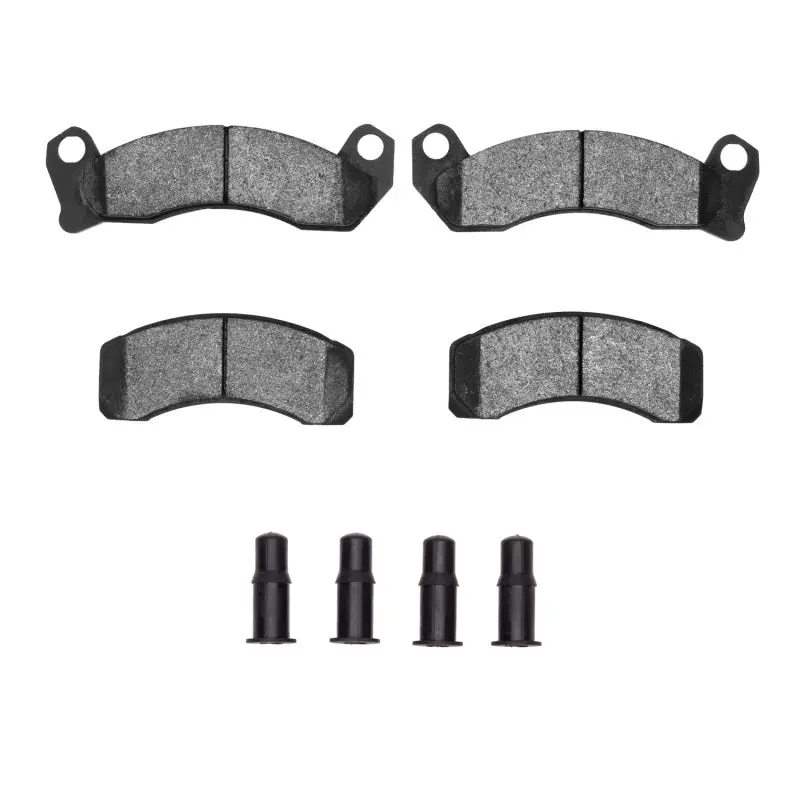 R1 87-93 Ford Mustang Front Optimum Oe Brake Pads & Hardware Kit 1