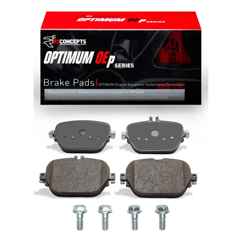 R1 2017-2023 Mercedes-Benz E400 Rear R1 Optimum Oe Pads & Hardware Kit 1