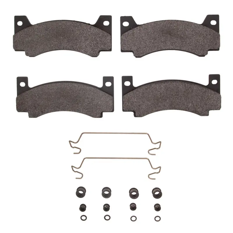 R1 1973-1978 Chrysler Cordoba Front R1 Semi Met Pads & Hardware Kit 1