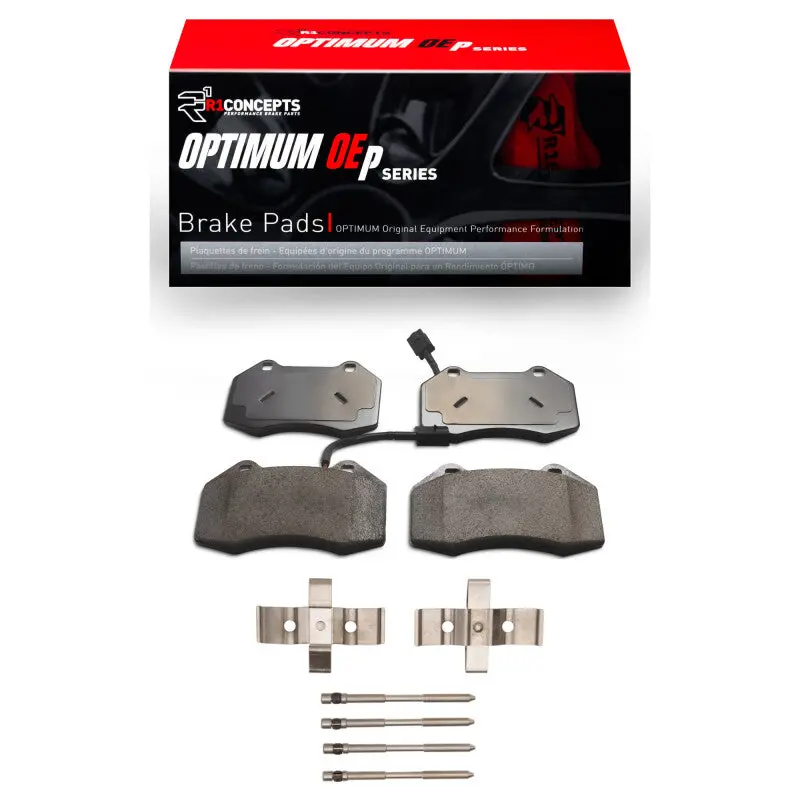 R1 15-20 Alfa Romeo 4C Front Optimum Oe Pads & Hardware Kit 1