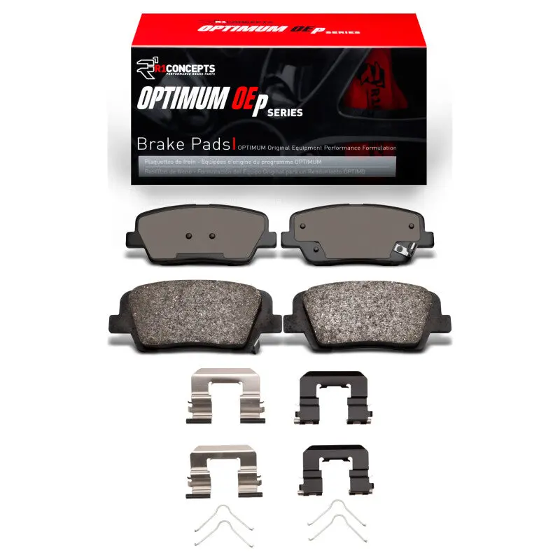 R1 11-17 Hyundai Equus Rear Optimum Oe Pads & Hardware Kit 1