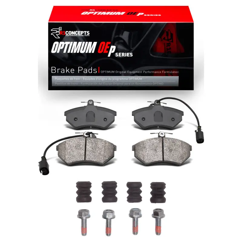 R1 94-95 Volkswagen Golf Front Optimum Oe Pads & Hardware Kit 1