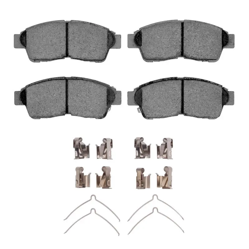 R1 1992-2003 Geo Prizm Front R1 Semi Met Pads & Hardware Kit 1