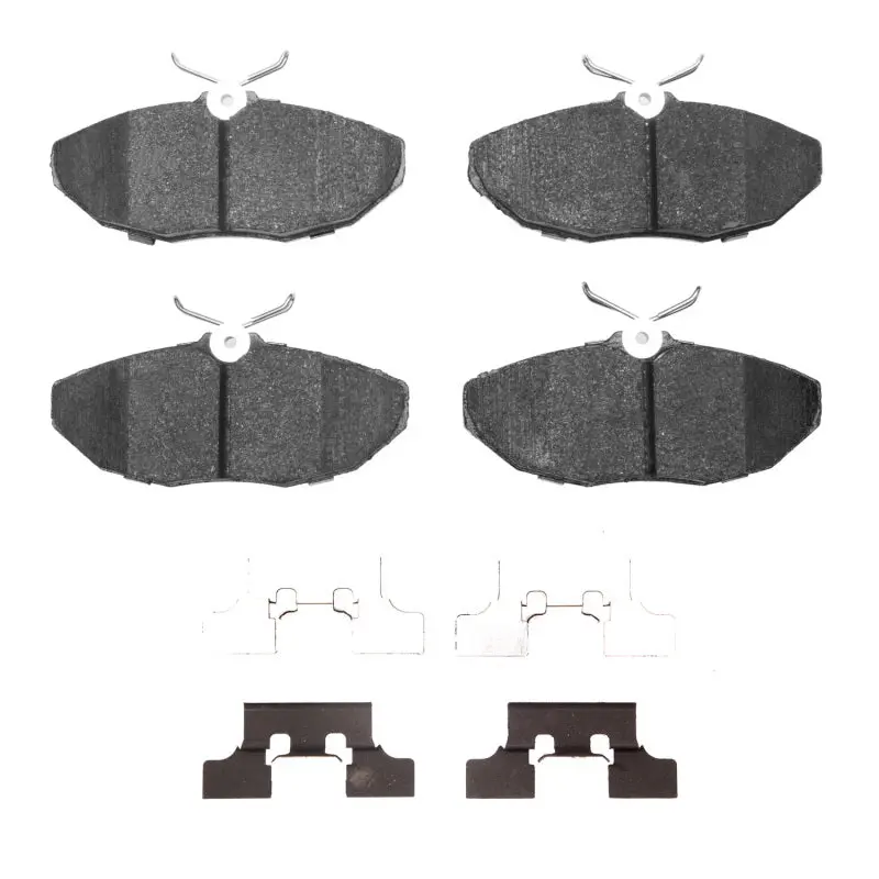R1 2003-2005 Jaguar Vanden Plas Rear R1 Semi Met Pads & Hardware Kit 1