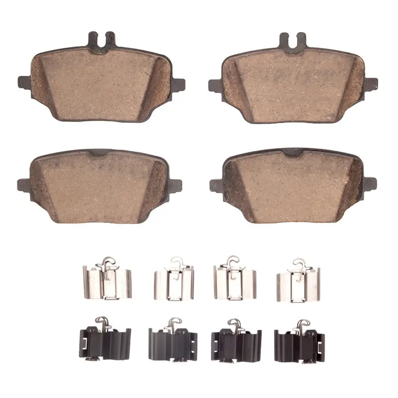 R1 2020-2023 Mercedes-Benz Gle350 Rear R1 Euro Ceramic Pads & Hardware Kit 1