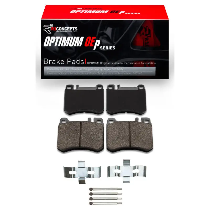 R1 1986-1989 Mercedes-Benz 560Sl Front R1 Optimum Oe Pads & Hardware Kit 1