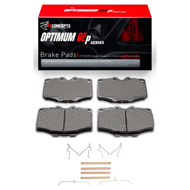R1 1979-1985 Toyota 4Runner Front R1 Optimum Oe Pads & Hardware Kit 1