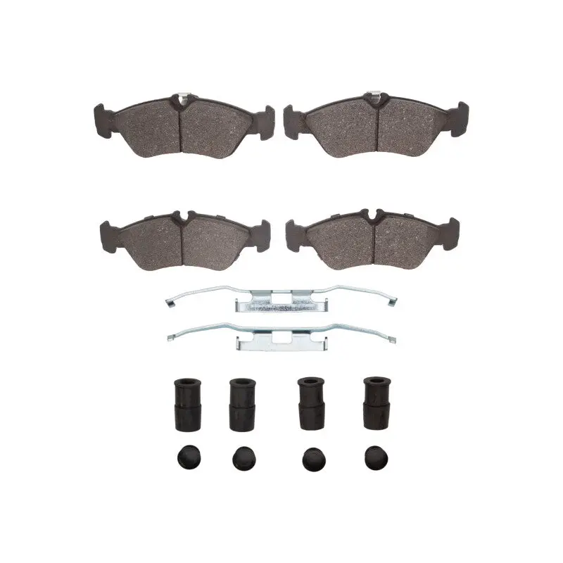 R1 02-06 Dodge Sprinter 3500 Rear Ceramic Pads & Hardware Kit 1