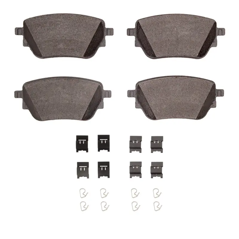 R1 -26 Mercedes-Benz A220 Rear Ceramic Pads & Hardware Kit 1