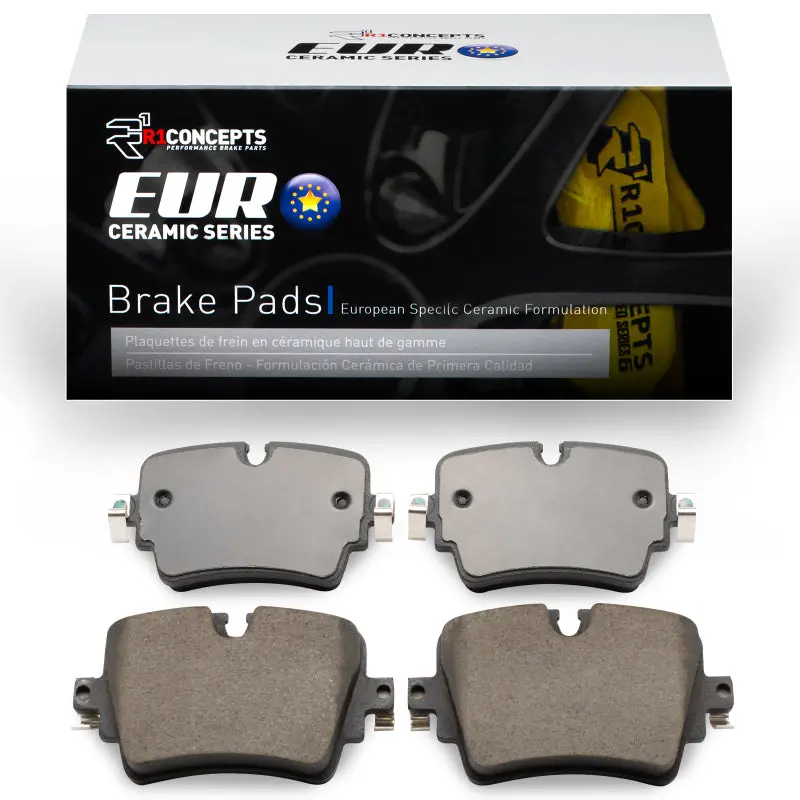 R1 14-24 Jaguar F-Type Rear Euro Ceramic Brake Pads 1