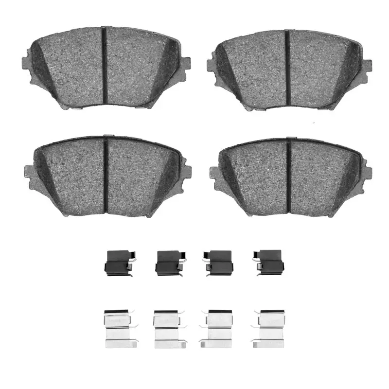 R1 2001-2005 Toyota Rav4 Front R1 Semi Met Pads & Hardware Kit 1