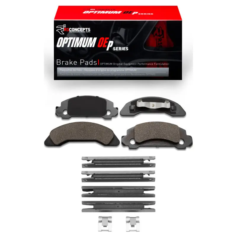 R1 86-87 Ford Aerostar Front Optimum Oe Pads & Hardware Kit 1