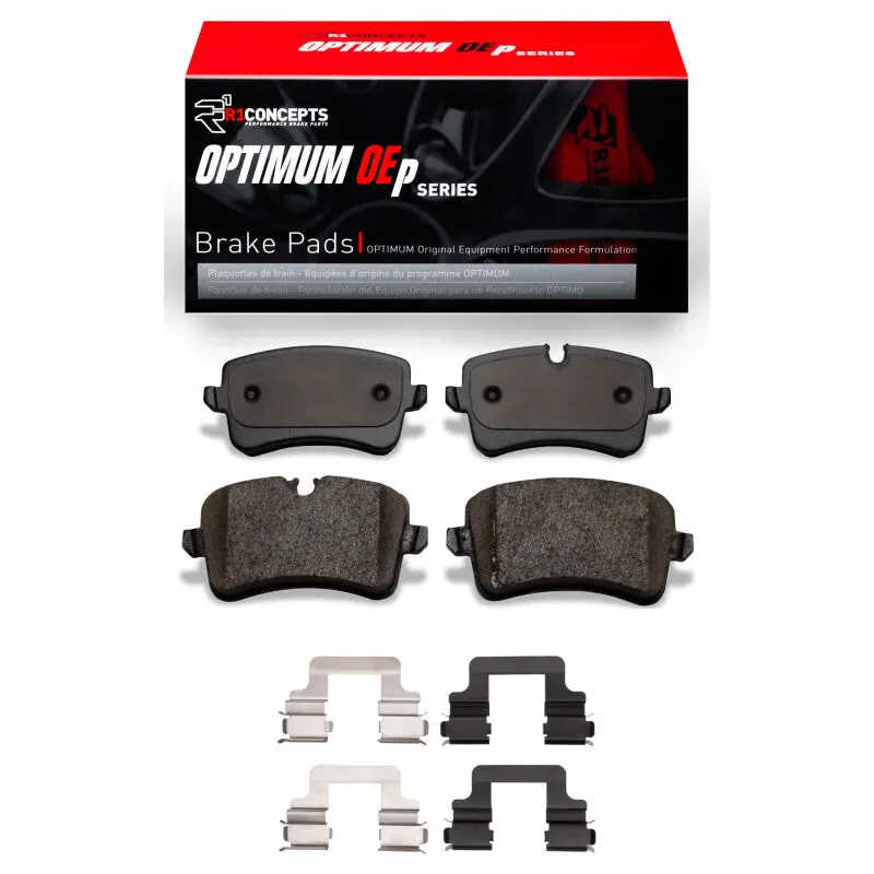 R1 2014-2018 Audi A6 Quattro Rear R1 Optimum Oe Pads & Hardware Kit 1