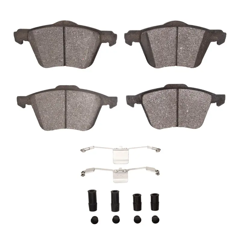 R1 03-09 Volvo S60 Front Semi Met Pads & Hardware Kit 1
