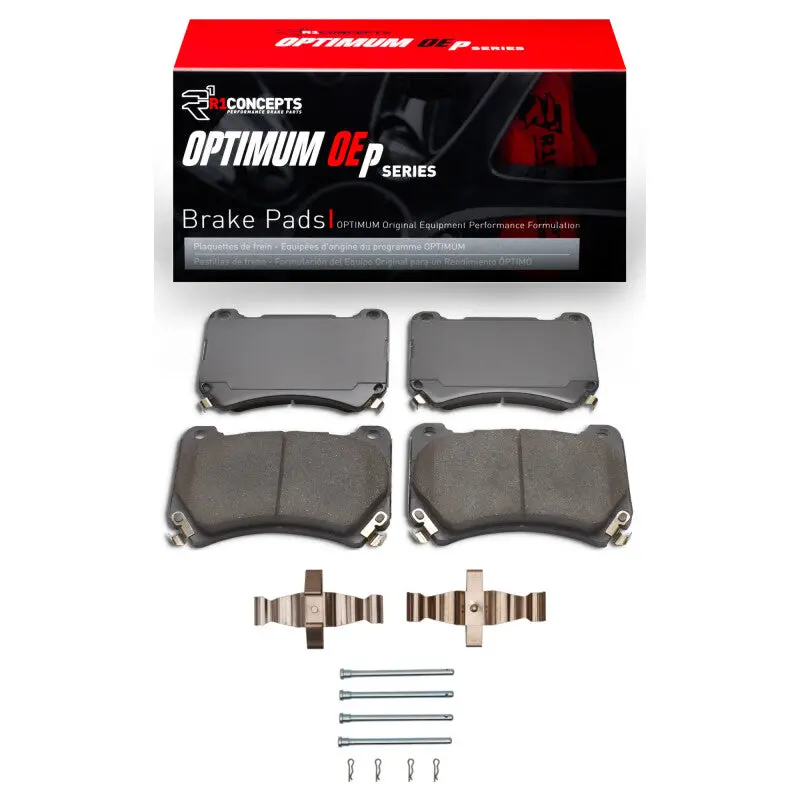 R1 09-14 Hyundai Genesis Sedan Front Optimum Oe Pads & Hardware Kit 1