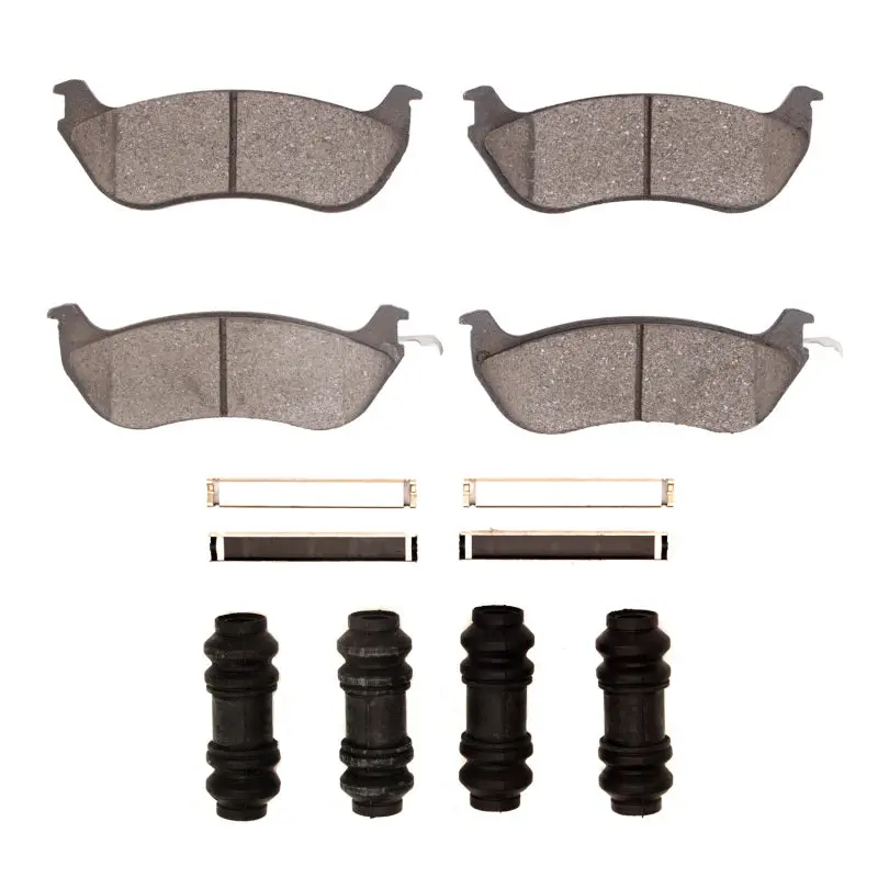 R1 96-02 Lincoln Town Car Rear Optimum Oe Pads & Hardware Kit 1