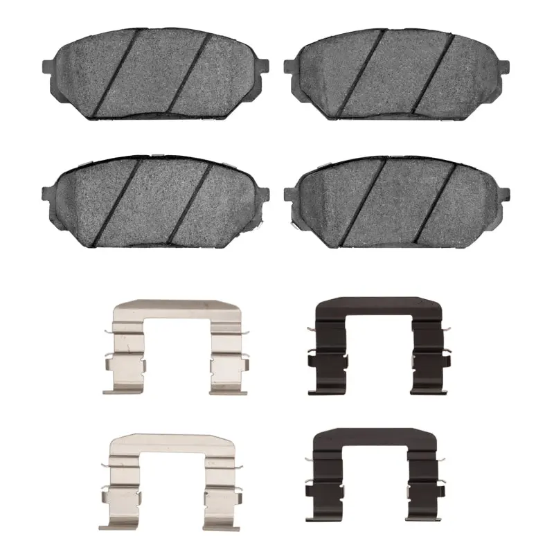 R1 07-12 Hyundai Veracruz Front Ceramic Pads & Hardware Kit 1